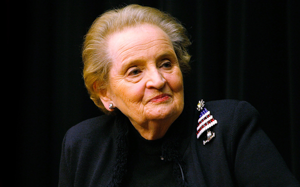 madeleine albright prague society