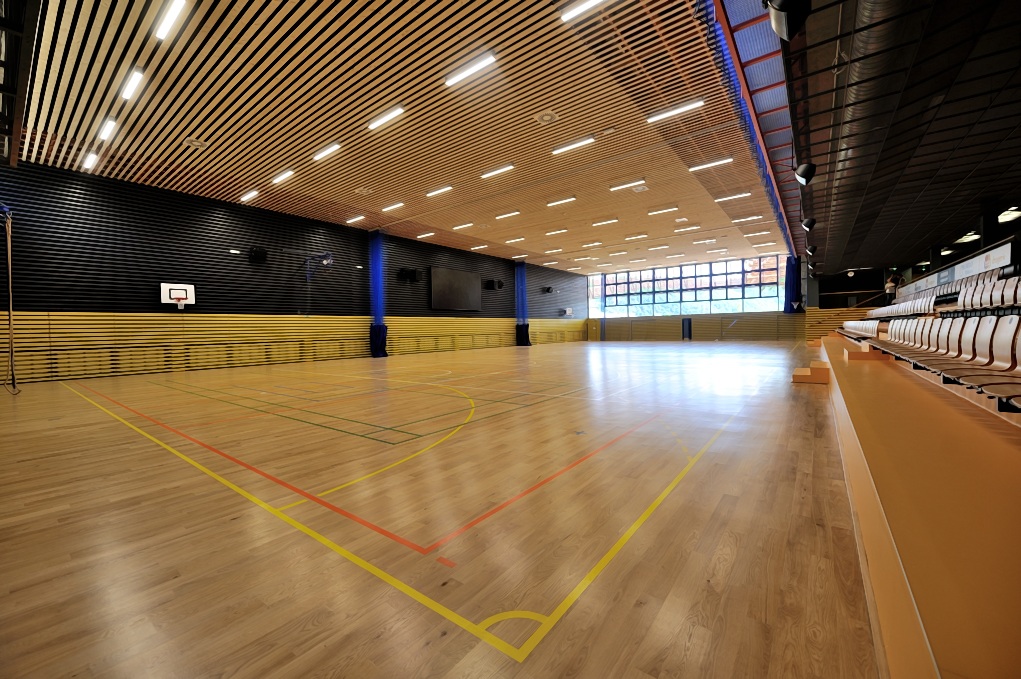 The Věra Čáslavská Sports & Athletic Hall in Černošice The Věra Čáslavská Sports & Athletic Hall in Černošice