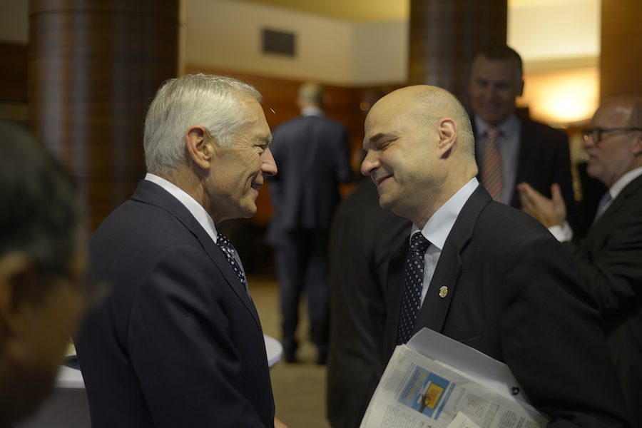 Marc S. Ellenbogen with General Wesley Clark